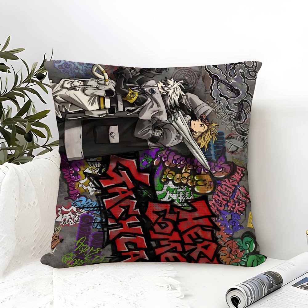 Dark Fantasy Comic G-Gachiakuta 2 Pillow Case Linen Pillow Case Sofa Home Decor Cushion Cover Cushion Cove