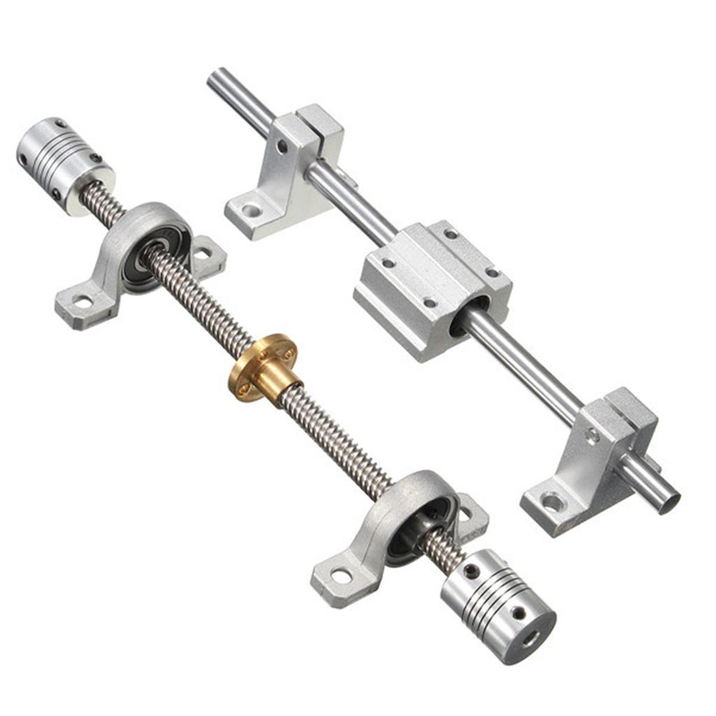 Kit Assi Lineari 400mm Ø8mm Con Supporti SK8 E Cuscinetti SCS8UU - 4 Set Completi - Foto 6