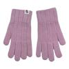 Warm Gloves for Men and Women In Autumn and Winter Solid Color Simple Versatile Woolen Knitted Brushed Thickened Five Finger Split