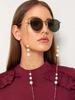Women Fashion Nonslip Pearl Beads Eyeglass Chain for Glasses Accessories