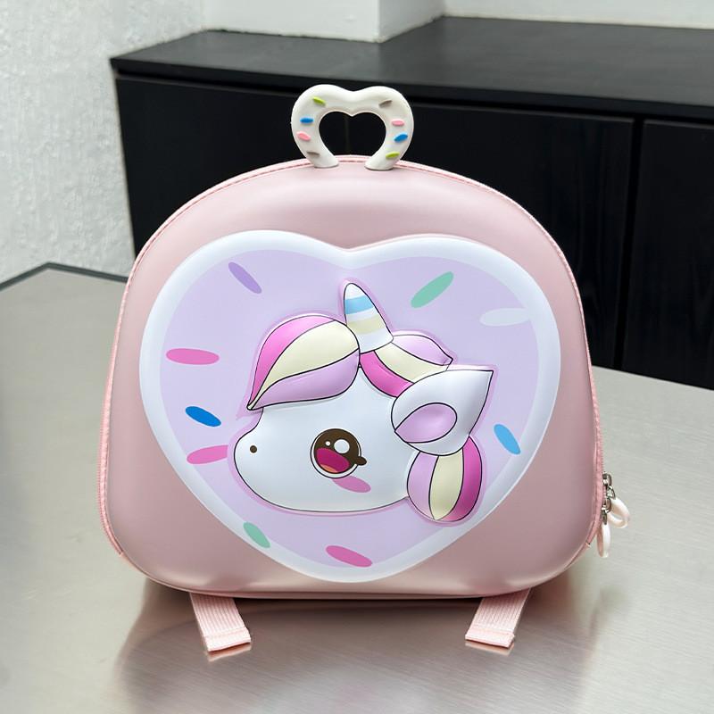

Cute Backpack Children With Unicorn Design And Polyester Lining For Kindergarten