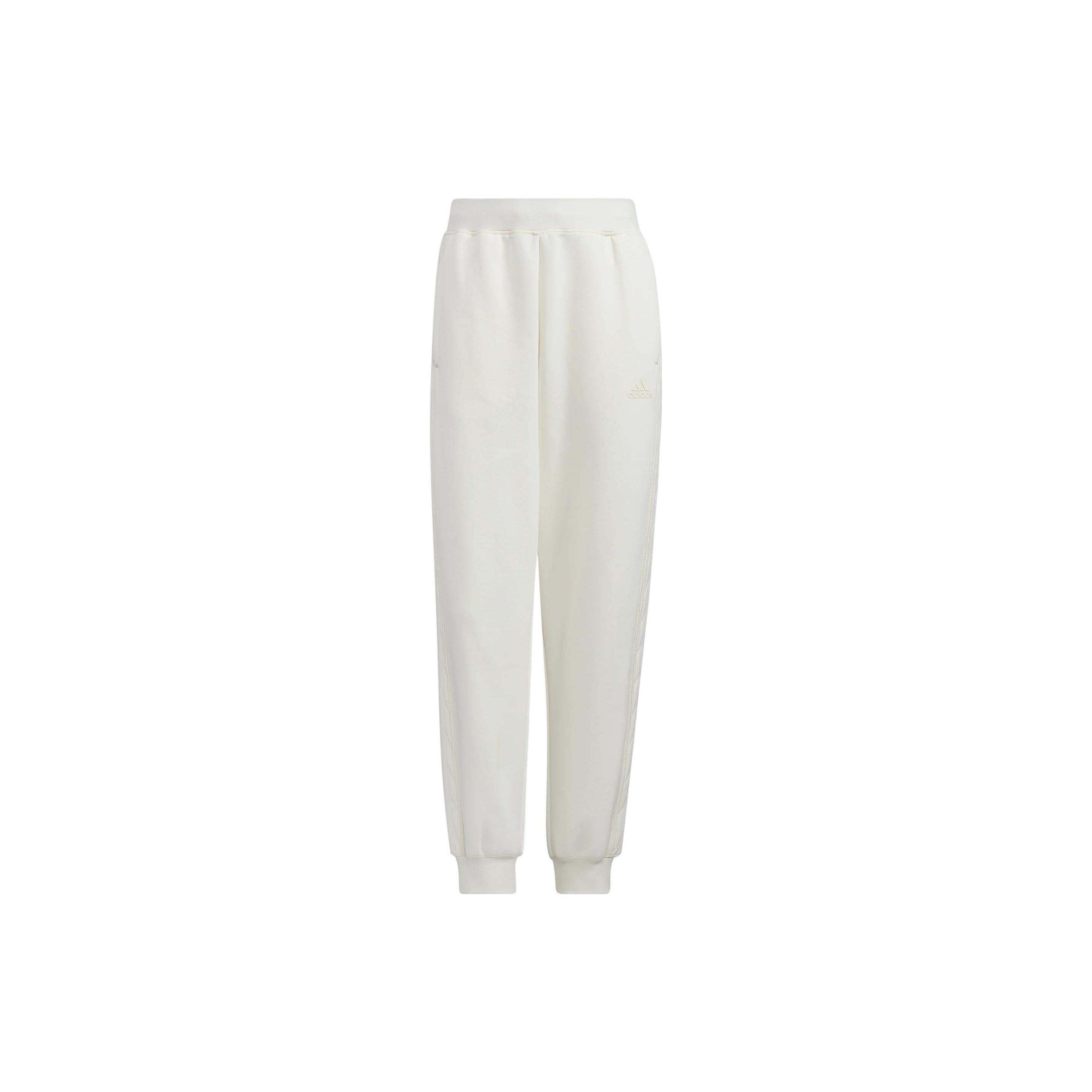 (WMNS) adidas Met Knitted Pants Asia Sizing Whtie Women s HM7113 XXL