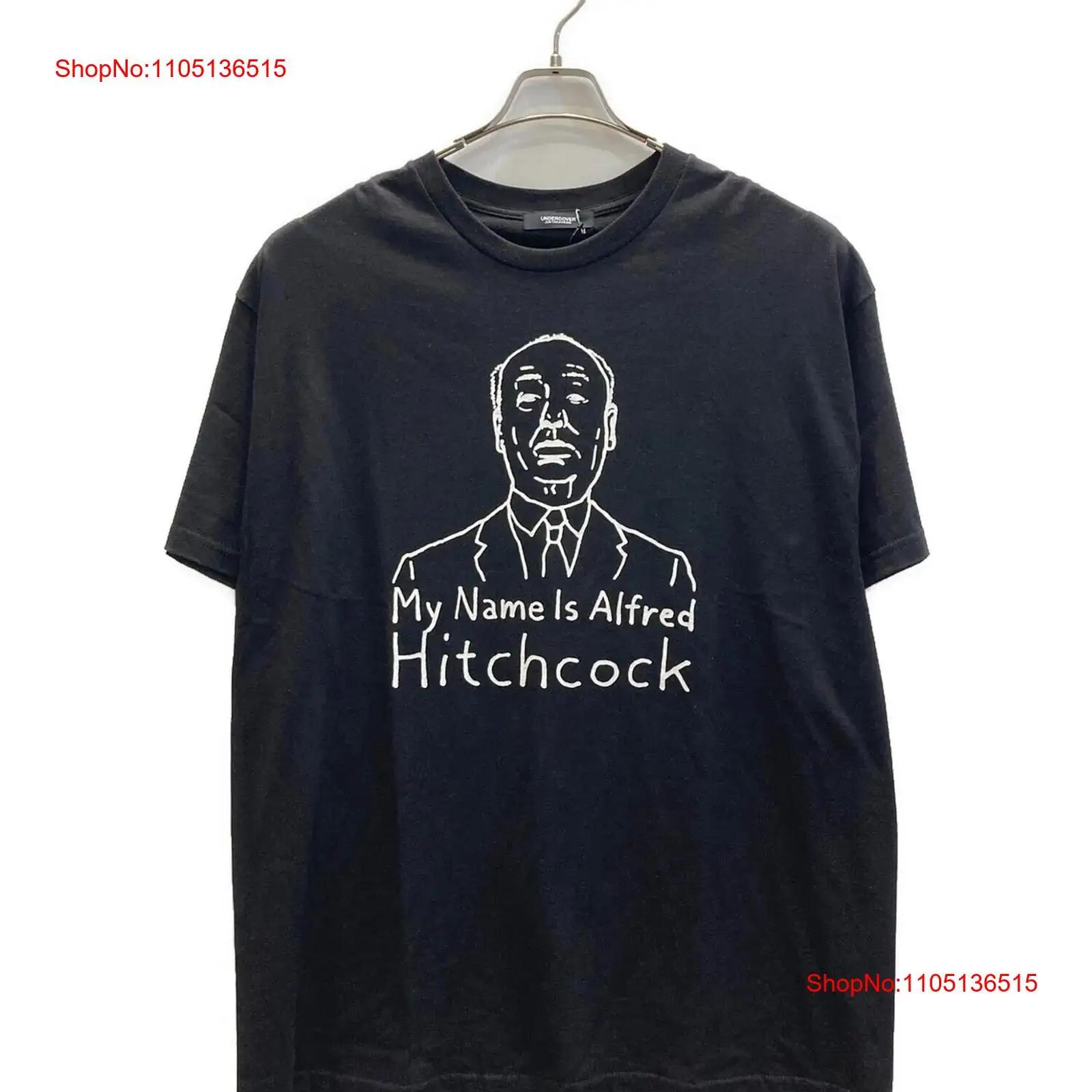 

UNDERCOVER NAIJEL GRAPH TEE MY NAME IS ALFRED HITCHCOCK T Size L Men UC2C9810 vintage Washed Top For Everyday Wear Slightly S разноцветный