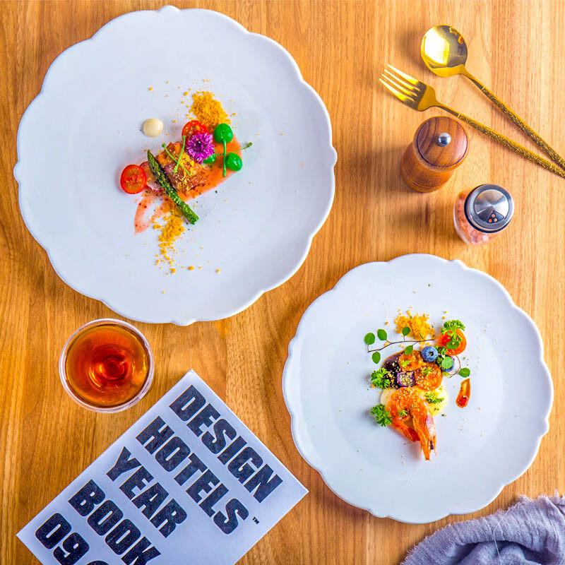 Ruhan INS Style Ceramic Dining Plate