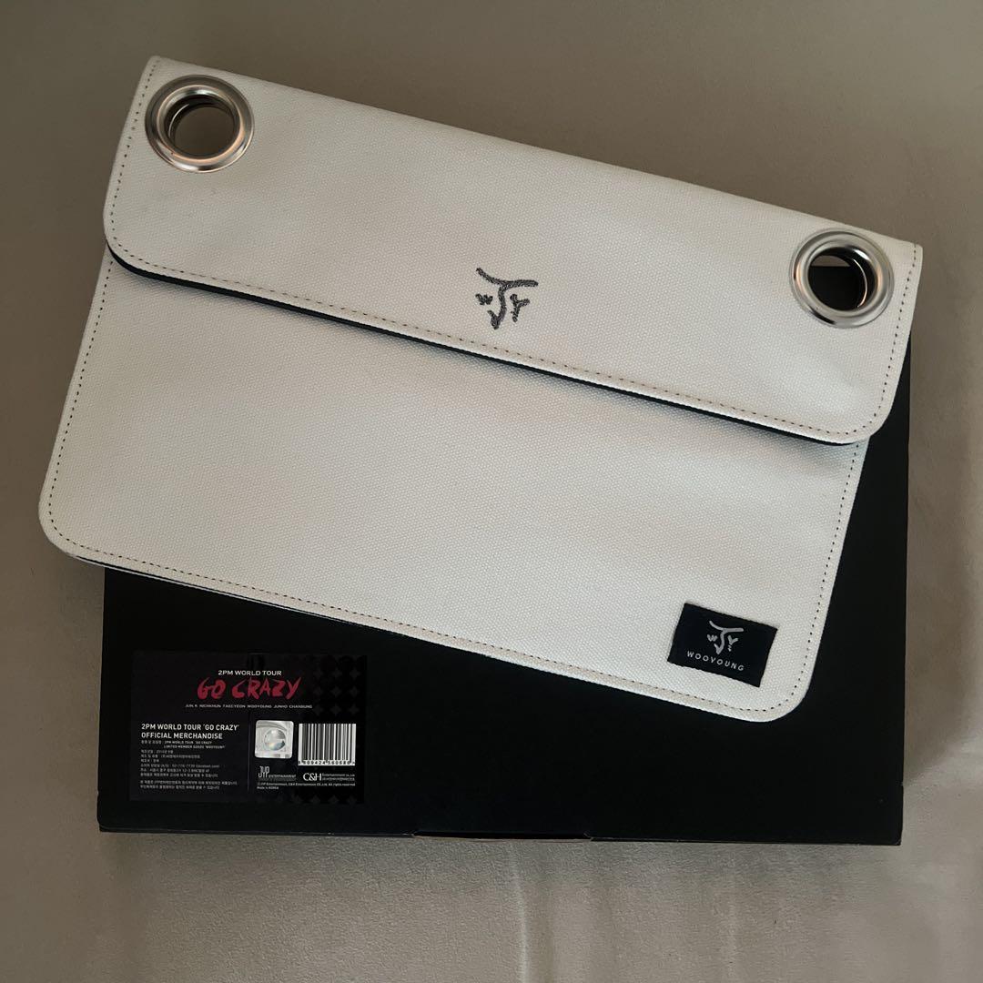 

[USED] 2PM Wooyoung Clutch Bag Rare Go Crazy Korea
