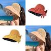 Summer Sun Protection Hat Women Large Brim Uv Shield Outdoor Sun Hat For Beach Travel