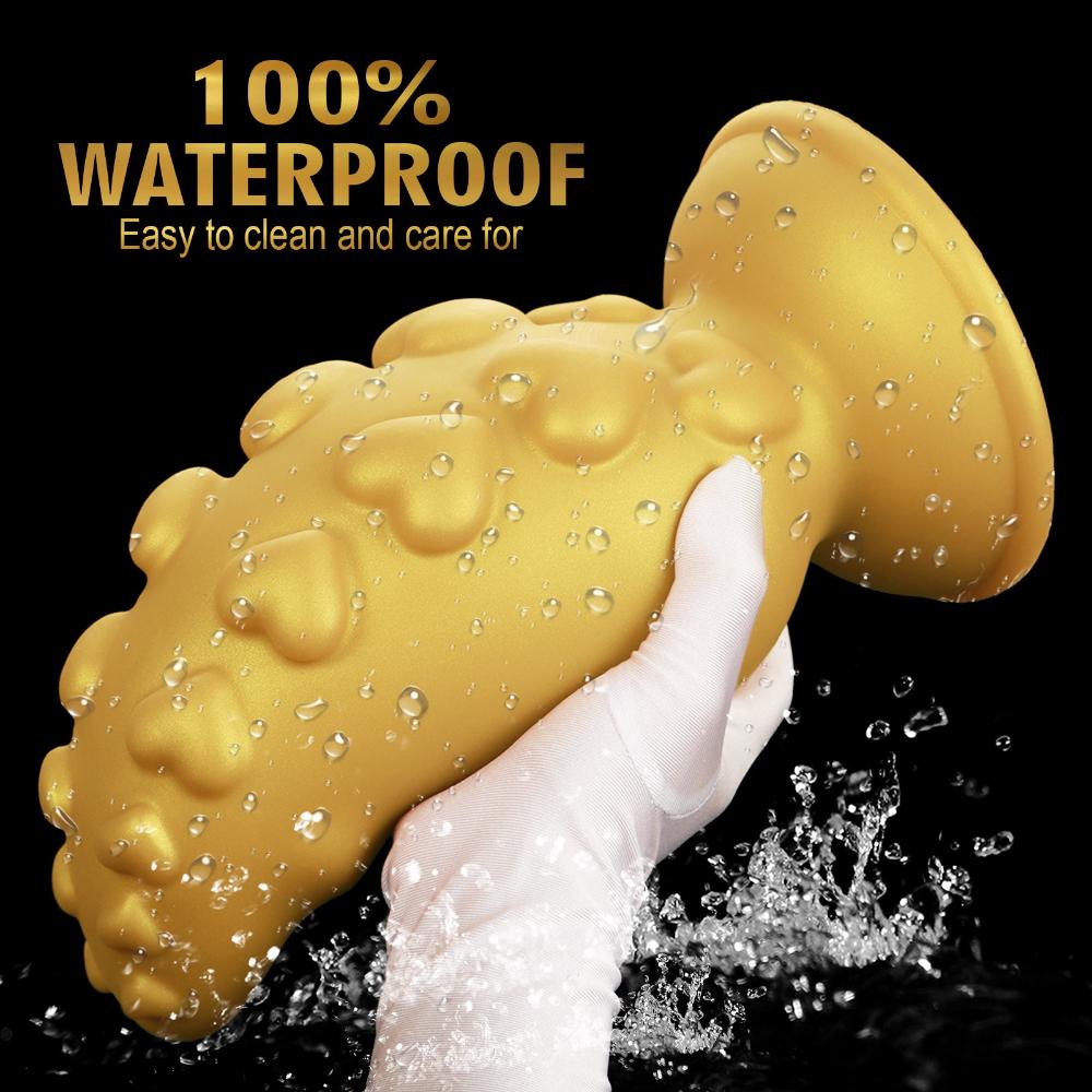 Large Size Octopus Anal Plug - Extra Thick Silicone Butt Plug for Beginner to Advanced Anal Training, Men & Women Couples Sex Toys