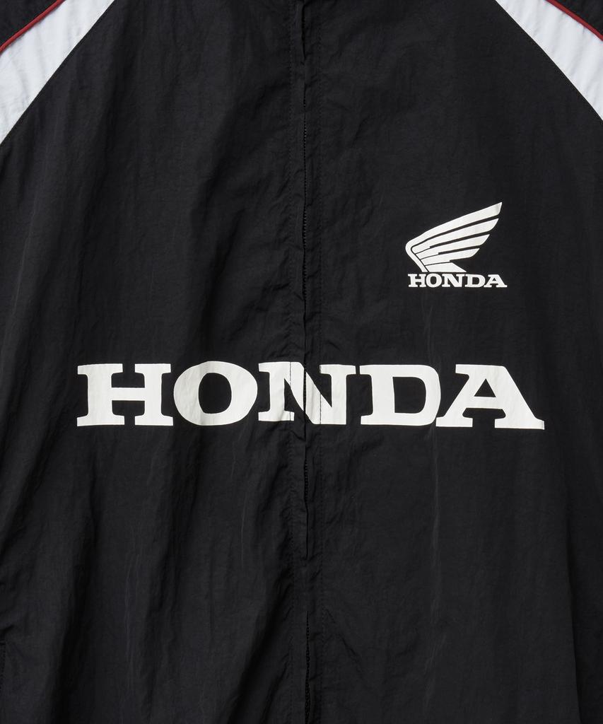 PHYPS MOTORCYCLE Piping Block Track Nylon Jacket Black
