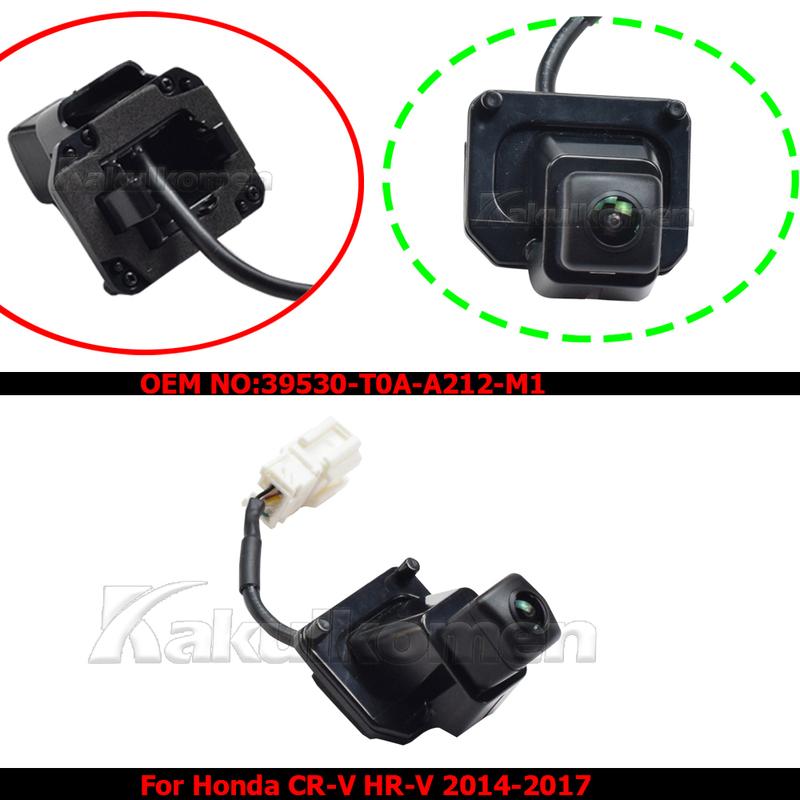1X New 39530-T0A-A212-M1 39530-T0A-A21 For Honda CR-V HR-V 2014-2016 Rear View Backup Camera Car Accessories 39530T0AA212M1