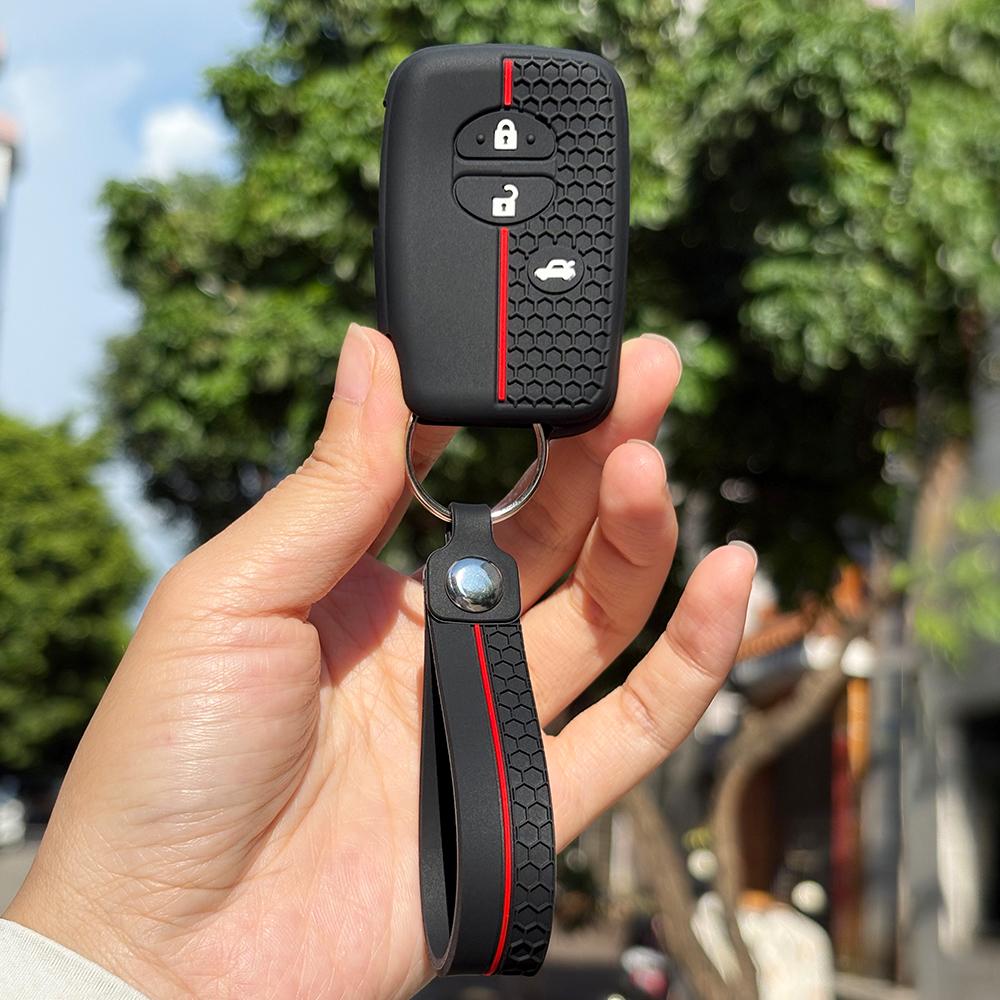Key Fob Cover Protection For Toyota Prius Alphard Aqua Land Cruiser 200 Alpha LC 200 Prado 150 Venza Subaru Forester Keychain