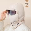 Windproof Velvet-Enhanced Ski Hat & Face Protector
