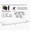 Transparent Acrylic Wall-Mounted Display Rack for Nail Polish, Records, and Picture Books