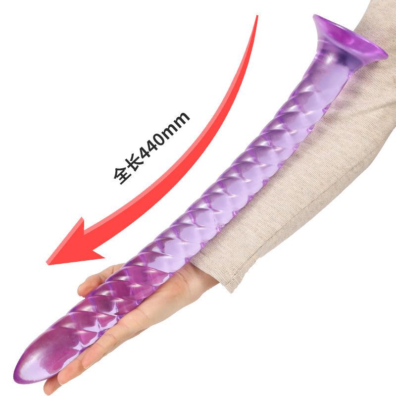 Silicone Spiral Backdoor Beads Plug - Erotic & Soft Masturbation Toy.