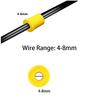 IP68 Waterproof Junction Box Outdoor External Sleeve Coupler M20 Cable Connector Ø4-11mm Wire Range  AC450V 24A  2Way 4Pin