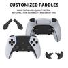 Metal Thumbsticks for PS5 Edge Metal Back Paddle Trigger Button Replacement Accessory Parts for PS5 DualSense Analog Controller, Joysticks,