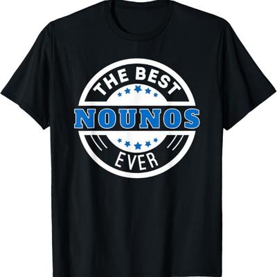 Mens The Best Nounos Ever Greek Godfather T-Shirt