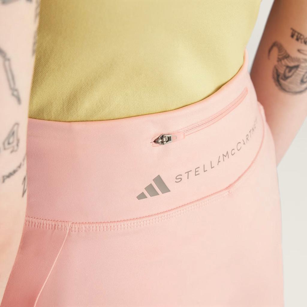 Adidas Solid Color Logo Slim Fit Casual Skirt Women Skirts Pink JG1007