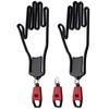 Athvcht Golf Glove Set of Glove hanger attaches to golf Prevents glove deformation and Hanger, 2. bag. drying. Unisex.