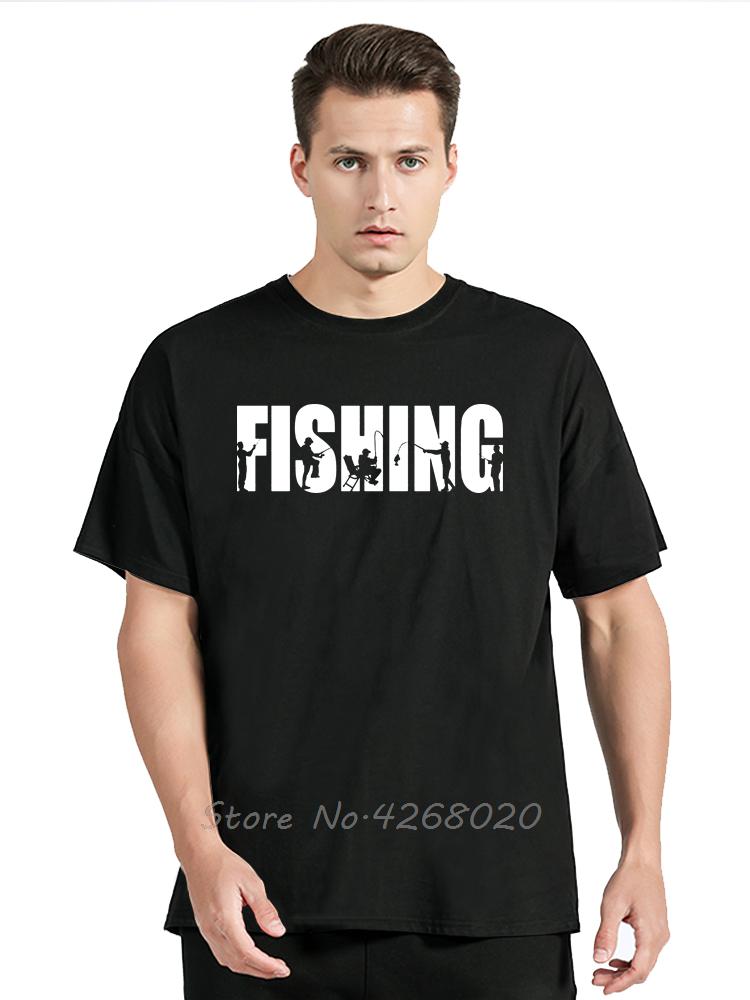 Dad Fishing Tshirt Mens Clothing Oversized Tshirt I Do In My Spare Time Cotton Tshirt Fish Fisherman Fitness T Shirt Tops