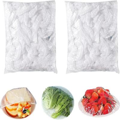 Fresh Keeping Bags 200pcs with Elastic Disposable Shrinkable Food Storage Covers for Kitchen Bowl/Plates