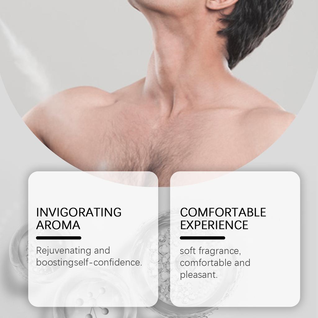 Men's Deodorant Body Spray Is Long-lasting, Portable, Elegant And Fresh, Exuding Flirting Appeal.100ML