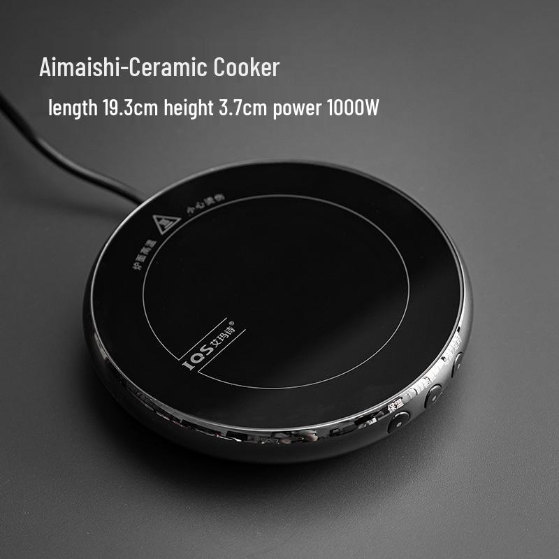 Elektrická keramická skleněná konvice se zvedacím uchem - Dvojí použití pro vaření v páře a var