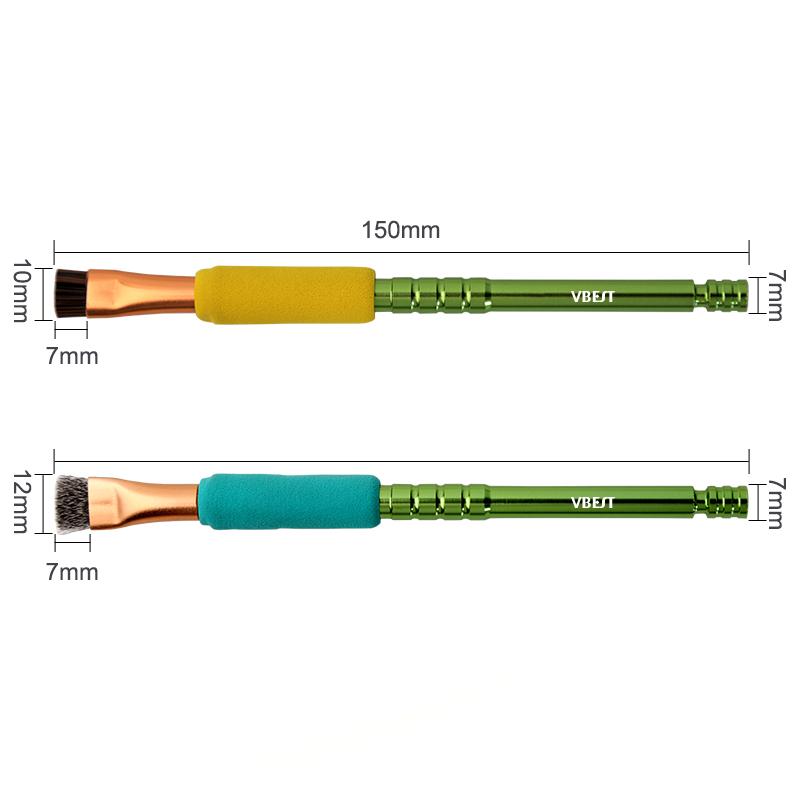 VBEST VBST-81 2Pcs PCB Circuit Board Cleaning Brush Motherboard IC Tin/Glue Remover