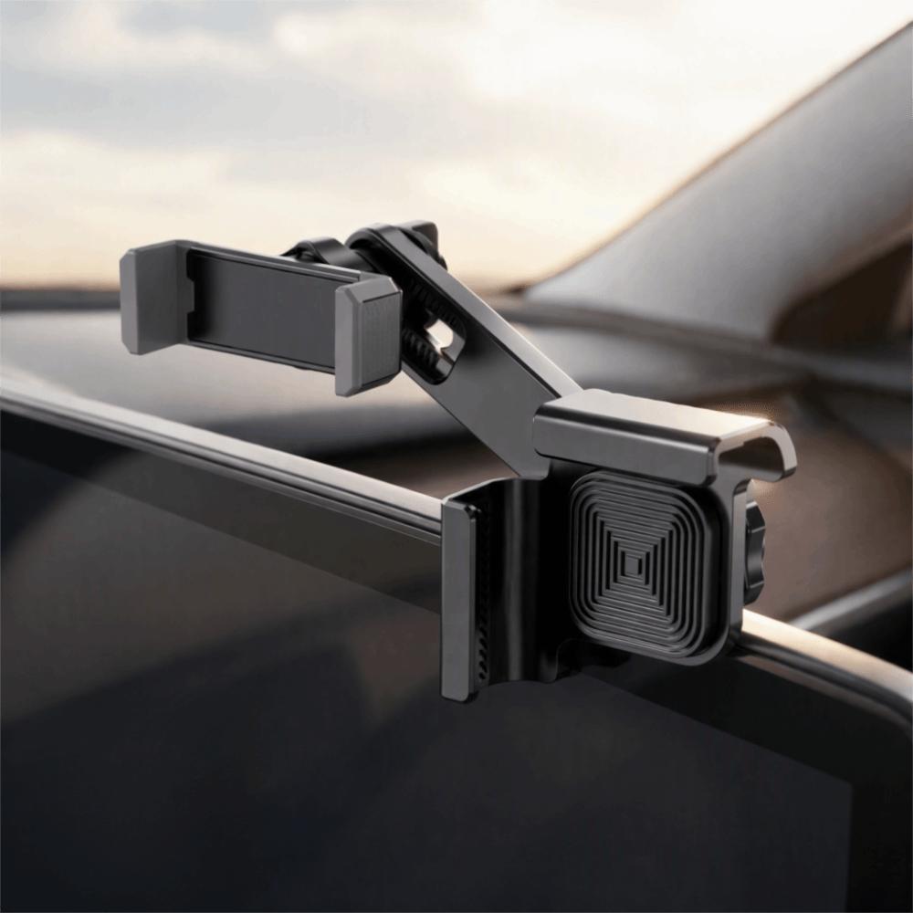 Foldable Magnetic Car Phone Holder Hidden Design Car Screen Phone Holder Dashboard Mount