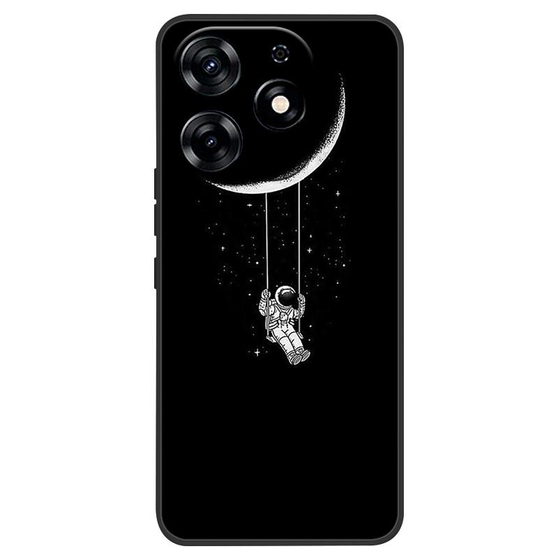 For Tecno Spark 10 Pro 10C Phone Cases Butterfly Protector Soft Silicone Back Cover for Tecno Spark10 Pro KI7 Capa Black Bumper