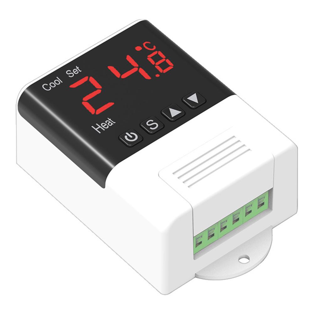 Thermostat 110V-230VAC 10A Digitaler Temperaturregler für Aquarium Inkubator Klimaanlage Heizung Fußbodenheizung Wandheizung