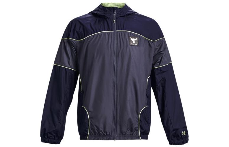 Under Armour Jackets Men s Dark Blue Hooded Moderate Instructor 1373580-410 M