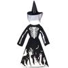 with Hat Halloween Dress Up Skeleton Carnival Party Reaper Set Luminous Witch Clothing  Performance