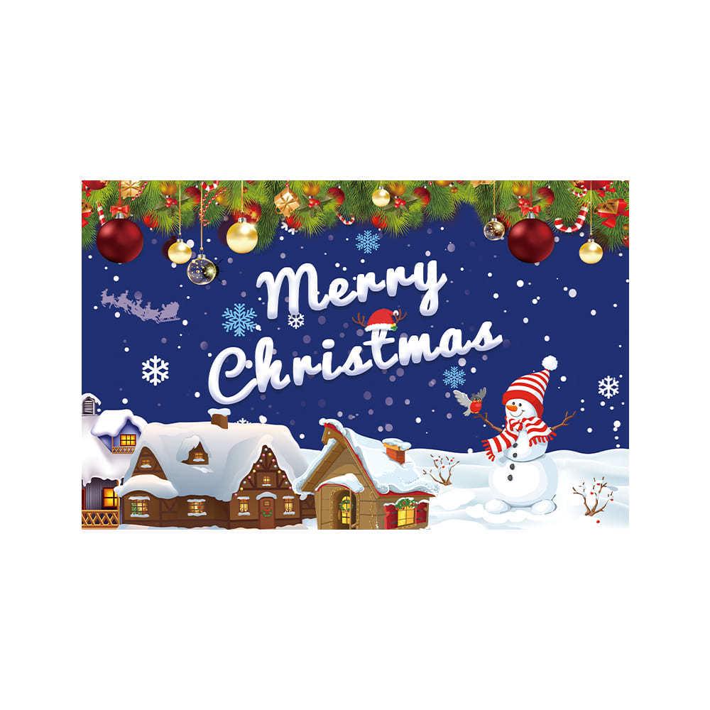 Christmas Backdrop Decorative Wall Cloth for Parties and Restaurants