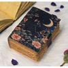 Black Cat Moon Journal | Handmade Vintage Diary with Lock | Witchy Notebook | Grimoire Journal | Book of Shadows | Leather Journal