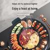 San Jiaolong Non-stick Electric Hot Pot & Grill
