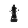 Fashion High Quality Men's Casual Leather Thick Bottom Boot Fashion Outdoor Non-slip Designer High Top Work Ankle Boots Motorcycle Shoes
