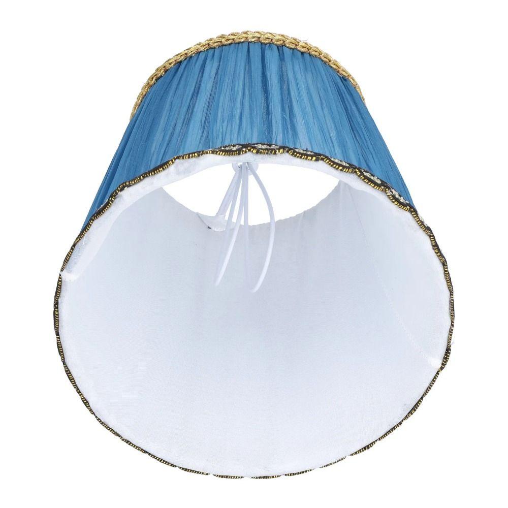 Wear‑resistant Table Lamp Cover E14 Bulb Chandelier Lampshade Safe Cloth Lamp Shade  Bedroom