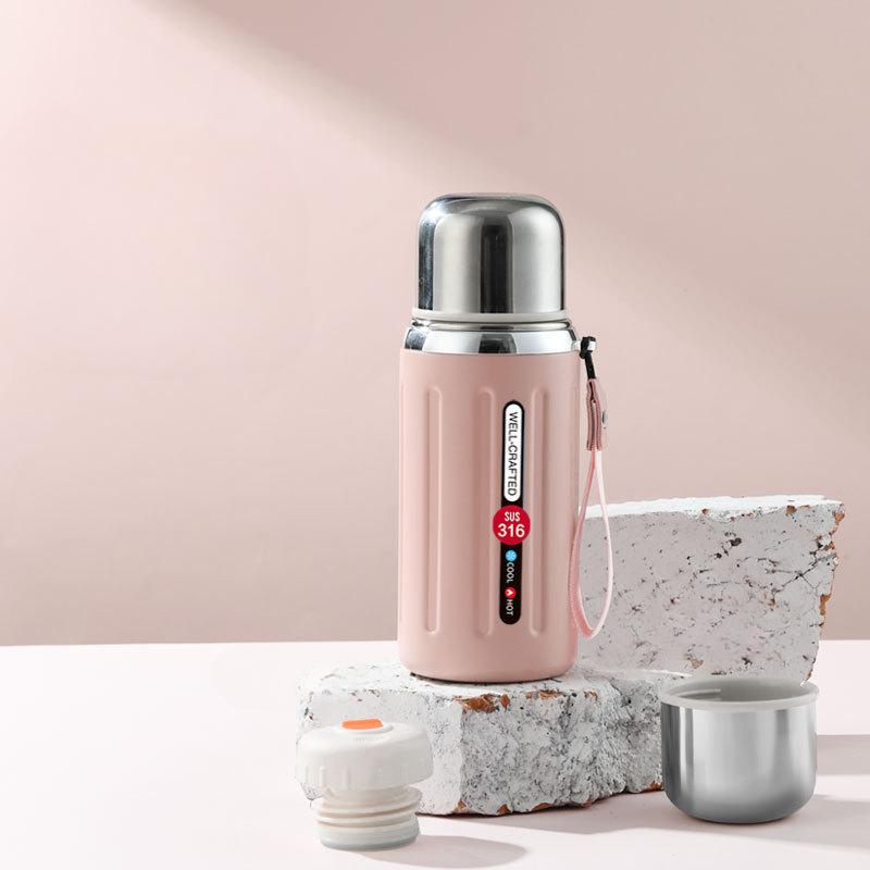 Stainless Steel Thermos Bottle Keep Cold and Hot Bottle Vacuum Insulated Flasks Double Wall Travel Insulated Cup