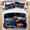 Football Dreams Dynamic Duo Bedding 1 Duvet Cover 2 Pillowcase Without Core Christmas Birthday Gift Duvet Cover And Pillowcase Bedding Set
