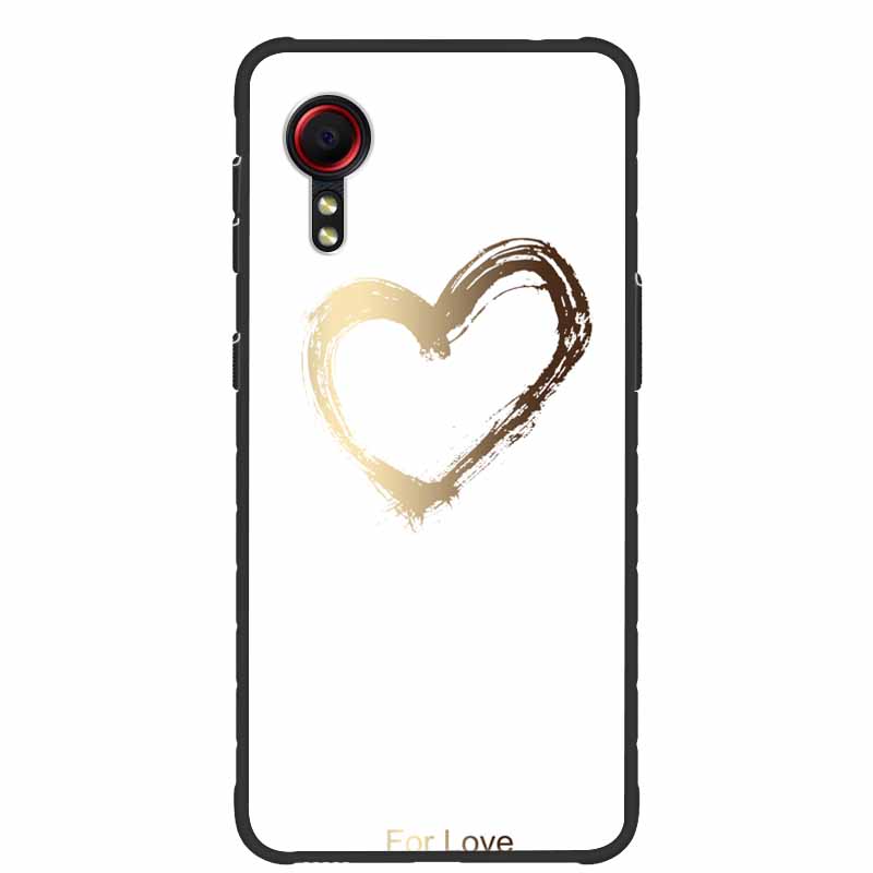 Per Samsung Galaxy Xcover7 5G Cover Carina Adorabile Custodia Posteriore in Silicone per Telefono Per Samsung Xcover 7 Protettiva Antiurto Morbide Custodie