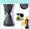 Kitchen Multifunction Grater With Spiral Funnel And Rotary Slicer For Home Cooking