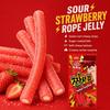 YEM Aardbei Zure Reep Gummy Snoep 40g