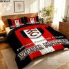 Custom Fulham Bedding Quilt Set Quilt Cover Pillowcase Home Decoration Birthday Gift (1 * duvet cover + 2 * pillowcase, without core)