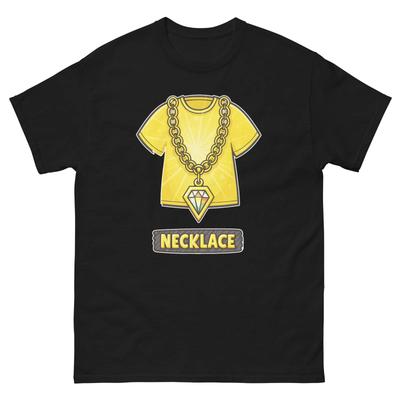 Necklace Popular Illustration Object T-Shirt