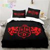 Set Biancheria da Letto Rbd Singolo Twin Full Queen King Size Set Letto Adulto Bambino Camera da Letto Stampa 3D Biancheria da Letto Regalo per Amante della Musica
