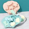 2 Piece Easy To Release Ocean Theme Baking Mold Heat Resistant Chocolate Mold Baby Food Molds Wax