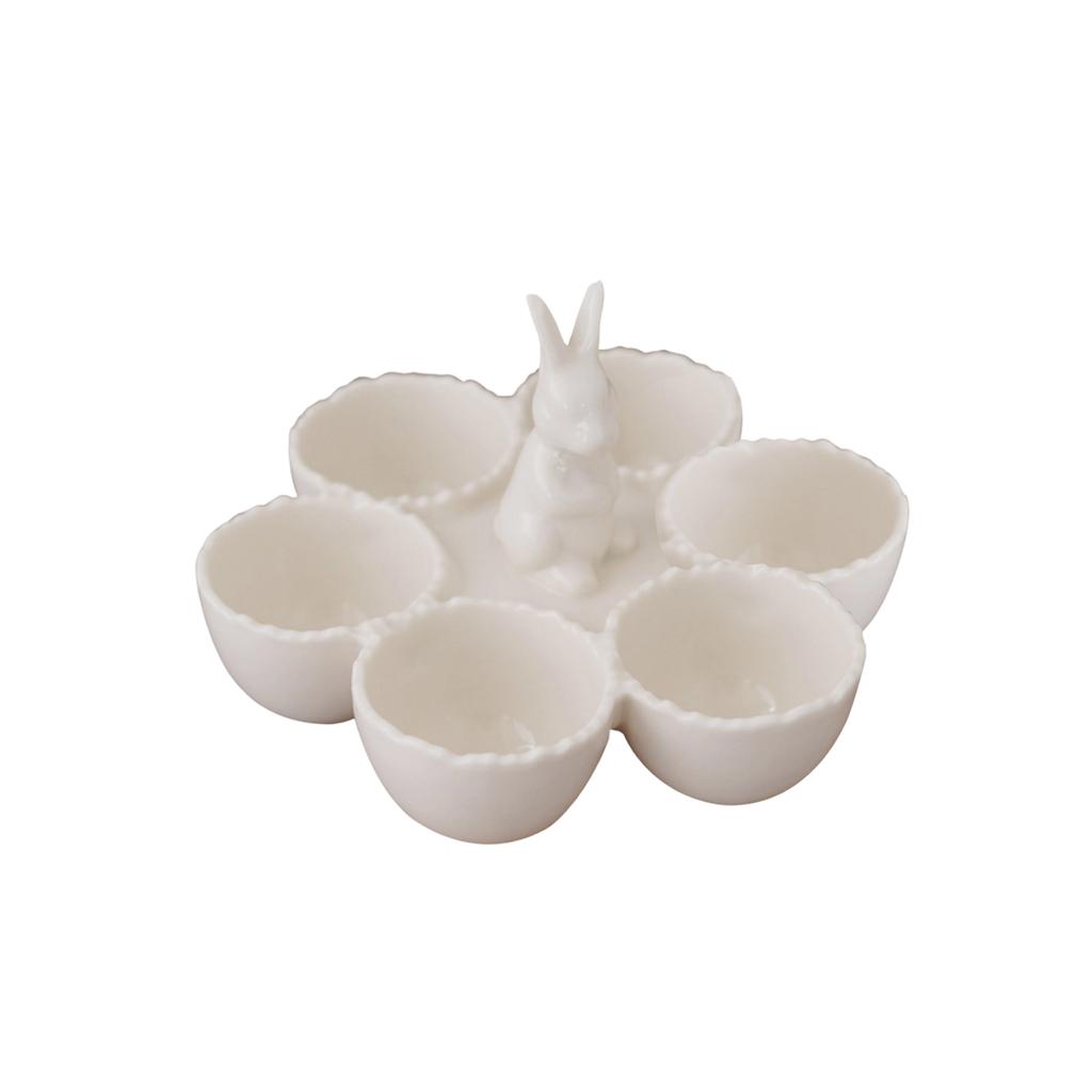 Cute Bunny-Shaped Egg Tray Table Decoration, Egg Tray Festive Decoration