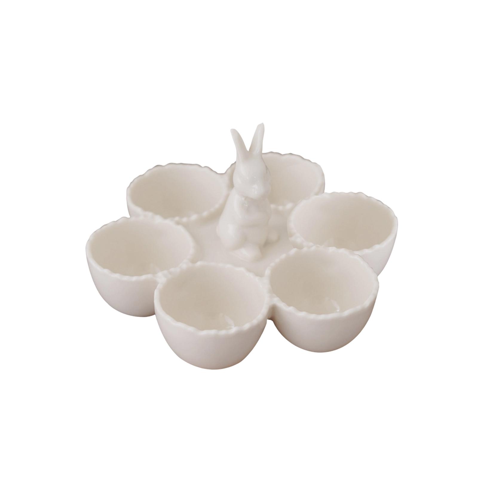 

Cute Bunny-Shaped Egg Tray Table Decoration, Egg Tray Festive Decoration One Size