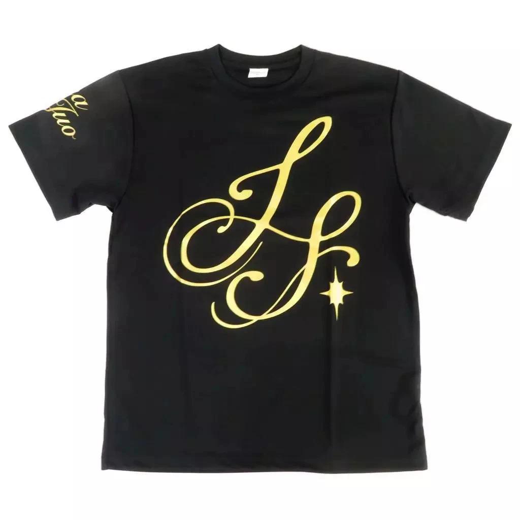 Bandai Namco Entertainment Gakuen Idolmaster Support T-T-Shirt Black XL C106 S