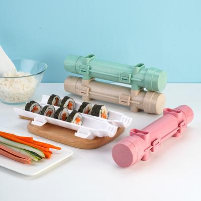 DIY Zylindrisches Fass Sushi Reisbällchenform Algen Reisrollenform Küchenzubehör Sushi-Werkzeuge Sushi-Zubehör